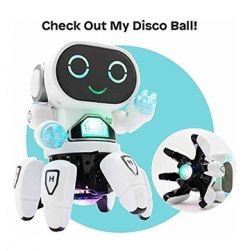 Octopus Style Dancing Bot Robo (white)