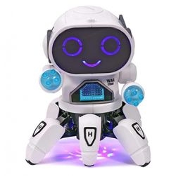 Octopus Style Dancing Bot Robo (white)