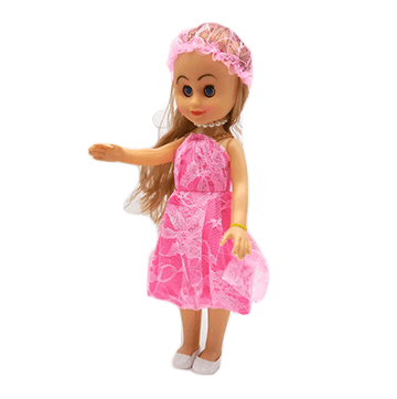 I love you happy Time Barbie Doll (Pink)