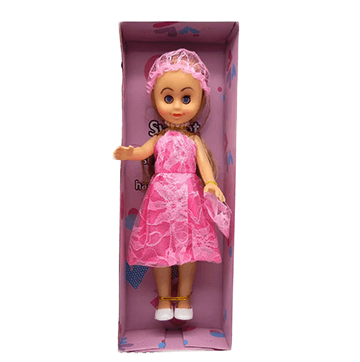 I love you happy Time Barbie Doll (Pink)