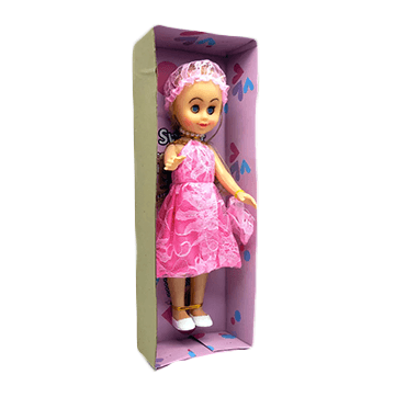 I love you happy Time Barbie Doll (Pink)