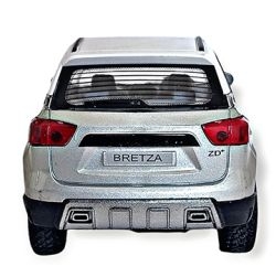 Bretza White Car (New Release) (Silver, Pack of: 1)