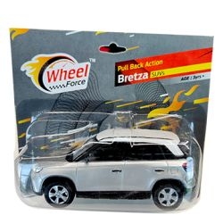 Bretza White Car (New Release) (Silver, Pack of: 1)