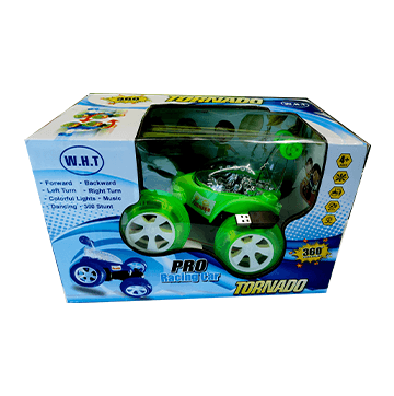 360 Degree Stunt Rolling Tornado pro Racing car (Green)