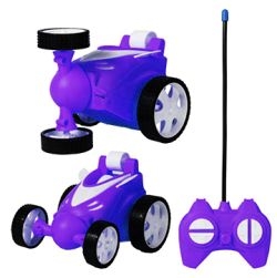 ToysNus 1:24 scale 360 degree Radio Control Stunt car (Purple)