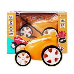 ToysNus 1:24 scale 360 degree Radio Control Stunt car (Yellow)