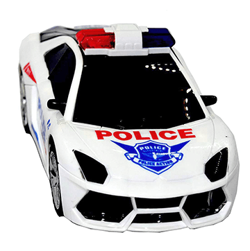 Police 3D Light car for kids