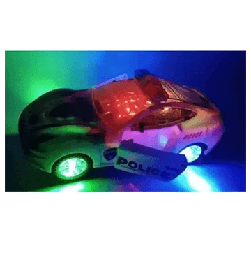 Police 3D Light car for kids