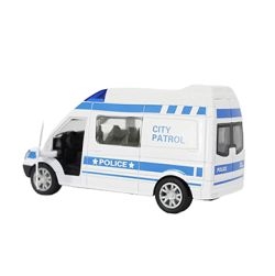 CITY PETROL Police Toy Car for Kids -Pull Back Metal Friction for Kids,Boys,Girls (Multicolor)