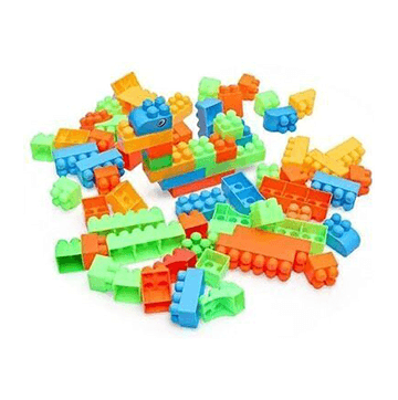 Building Toy Blue Bag Block 120 Pcs