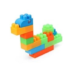 Building Toy Blue Bag Block 120 Pcs