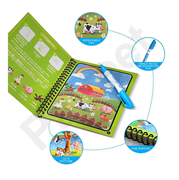 Vehicle Water Magic Book (Big)