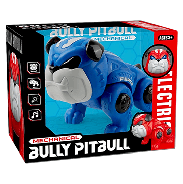 BULLY PITBULL MUSICAL DOG (Blue)