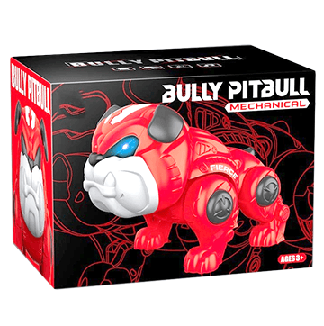 BULLY PITBULL MUSICAL DOG (Blue)
