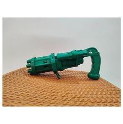 Gatling 8 Hole Electric Bubble Gun (Green)