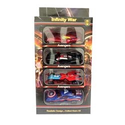 Infinity war Avengers Diecast Metal Car set