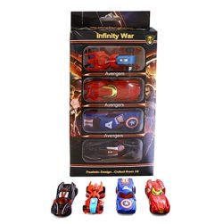 Infinity war Avengers Diecast Metal Car set