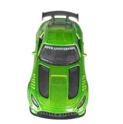 Die cast metal scale model car (green)