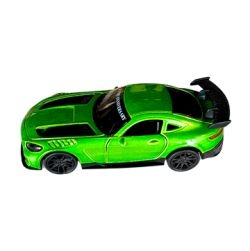 Die cast metal scale model car (green)