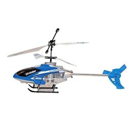 Velocity Remote Control Mini Helicopter with Rechargeable Batteries (Blue)