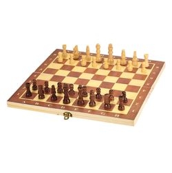 Wooden Folding Chess Set