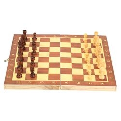 Wooden Folding Chess Set