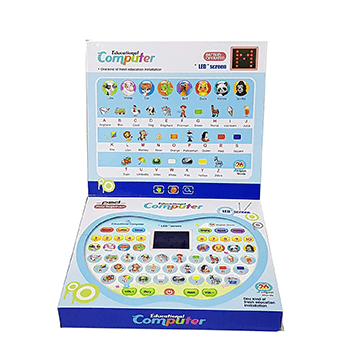 Apple Educational Computer ABC and 123 Learning Kids Laptop with LED Display and Music