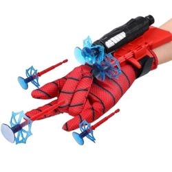 Spider-Man Web-Slinger Glove: Shoot, Stick, and Swing into Action Spider Web Shooters