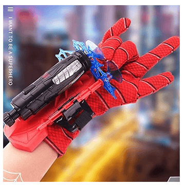 Spider-Man Web-Slinger Glove: Shoot, Stick, and Swing into Action Spider Web Shooters