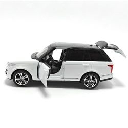 Range Rover Die Cast Metal Car (White)