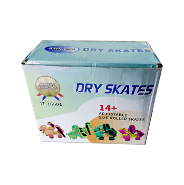 Dry Skates for Kids with Front Breaks (Yellow)