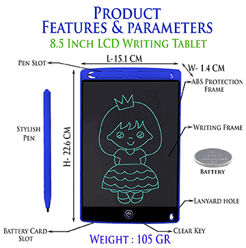 LCD WritingTablet (Blue)