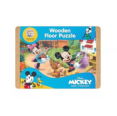 Mickey & Friends Ratnas Disney Wooden Floor Puzzle