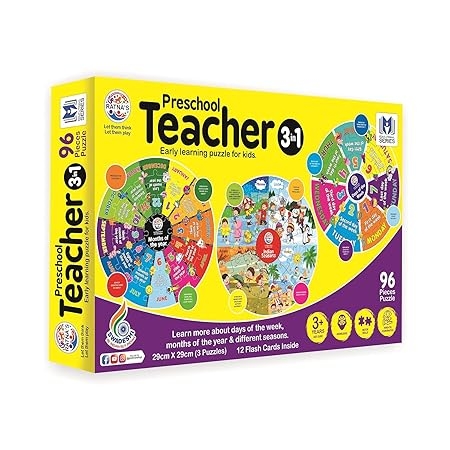 Preschool Teacher 3 in 1