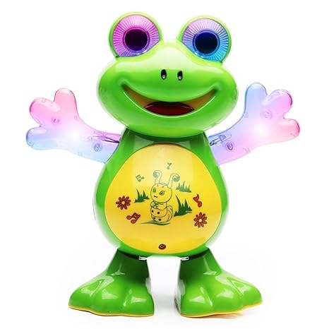 Gooyo GY-3008 Dancing Frog Toy with Vibrant Light Effect & Musial Sound