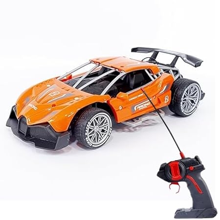 LUMO Crackles Light and Smoke Spray Mist Rechargeable Remote Control Car