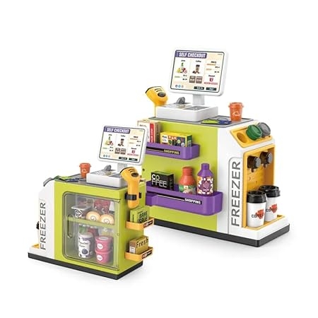 Lumo Shopping Cart Supermarket toys set for kids