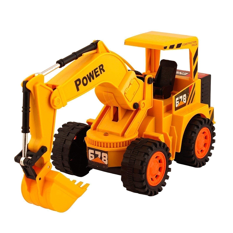 CB Cheetah Remote Control and LED Flash Lights JCB Plastic Truck