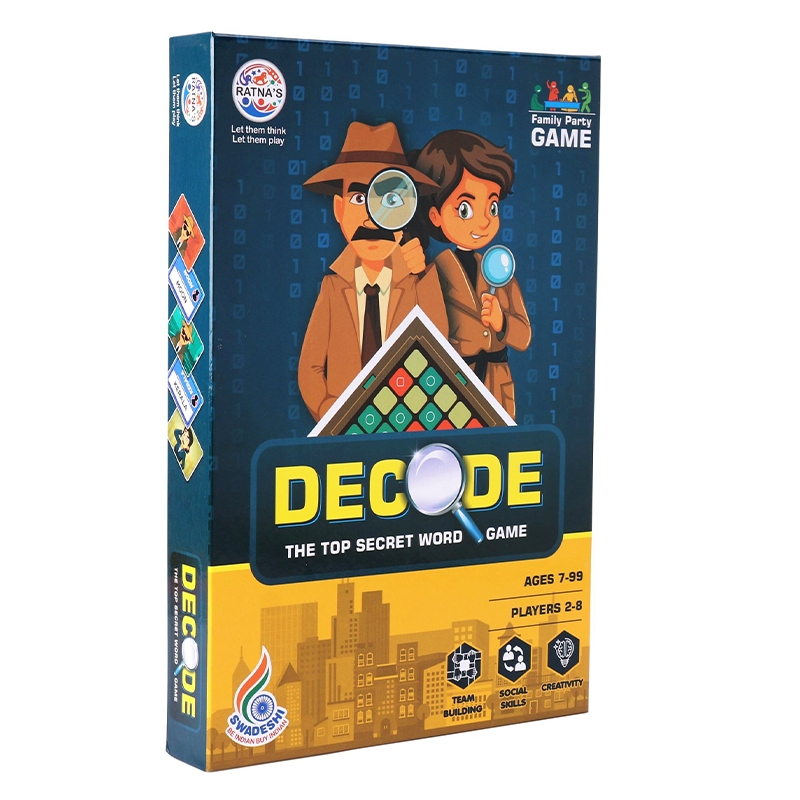 Decode The TOP Secret Word Board Game