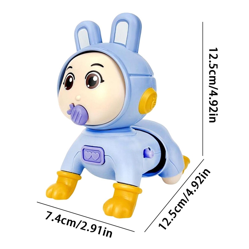 Mini interesting sound effect crawling doll