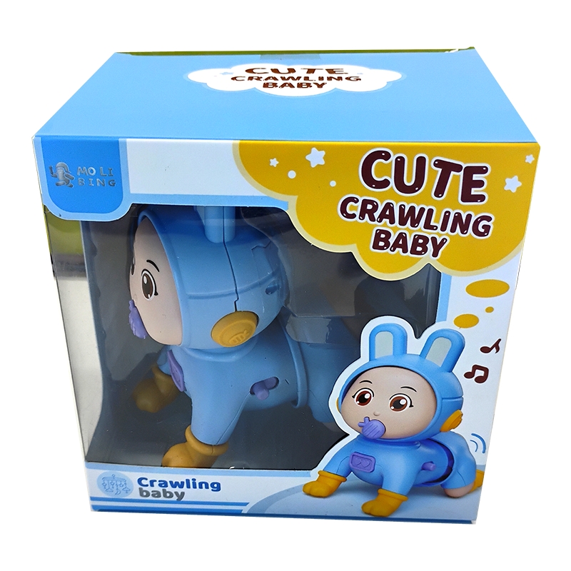 Mini interesting sound effect crawling doll