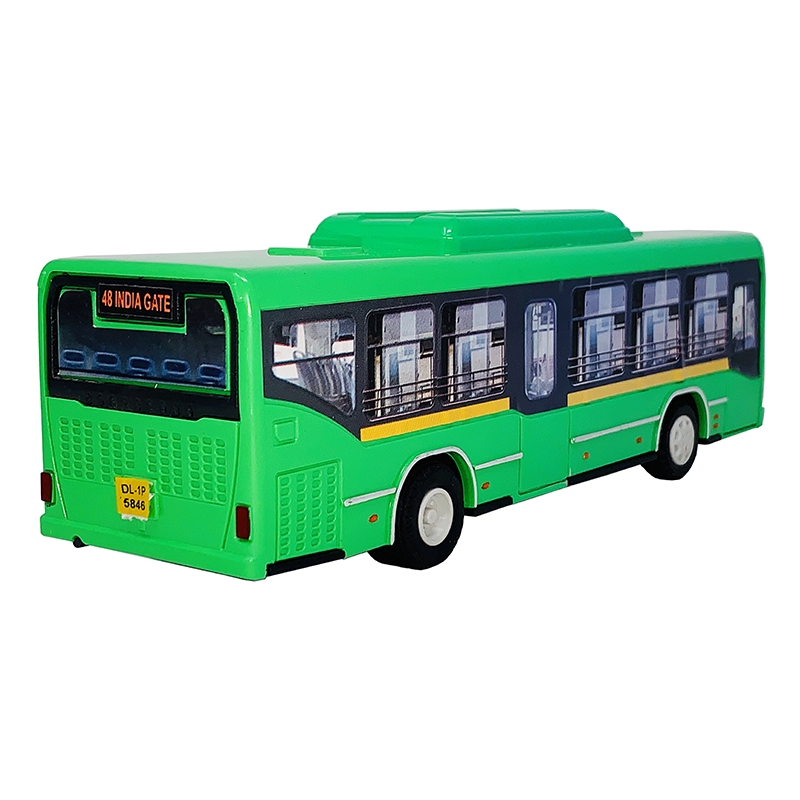 Low Floor Bus Pullback Action (Green)