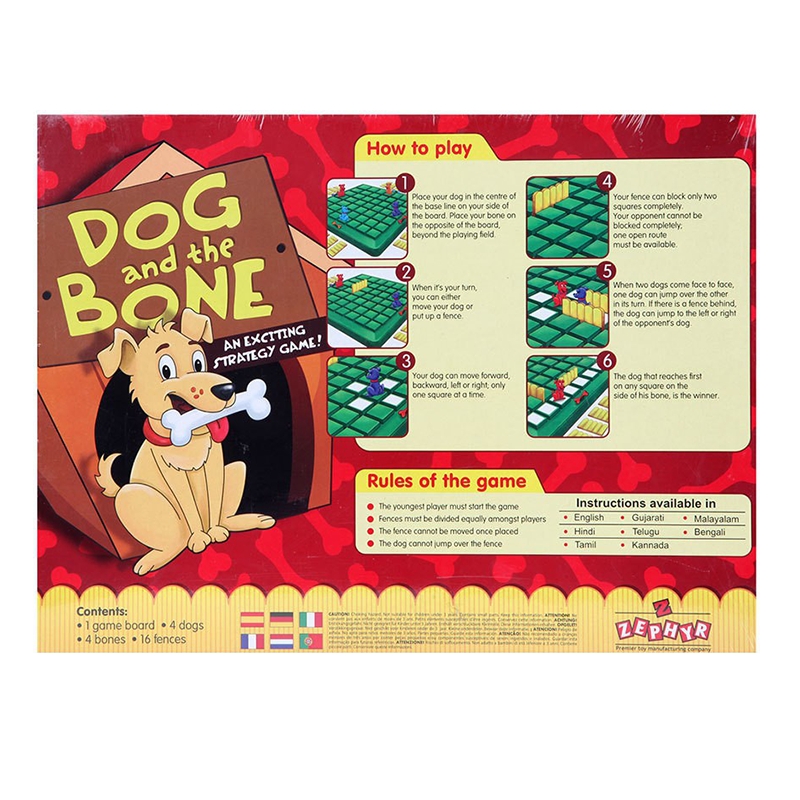 Street Dog and the Bone Strategy & War Board Game