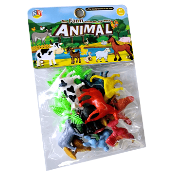 KV 12 farm Animals with 2 pc trees