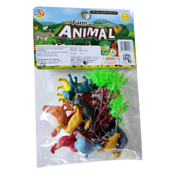 KV 12 farm Animals with 2 pc trees