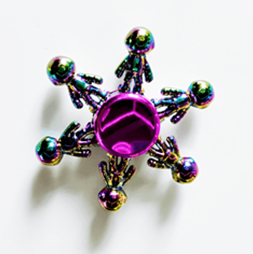 Ultra Speed Metal Spinner (Multicolor)