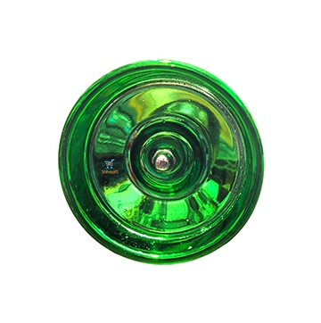 Colorful Professional 2 in 1 Bearing Alloy Yo-yo with String Ring (Green)