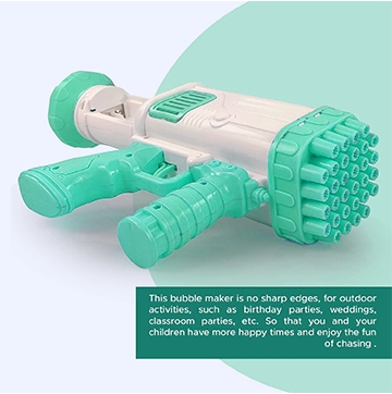 32 hole super bubble gun (Green)