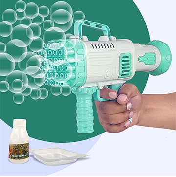 32 hole super bubble gun (Green)