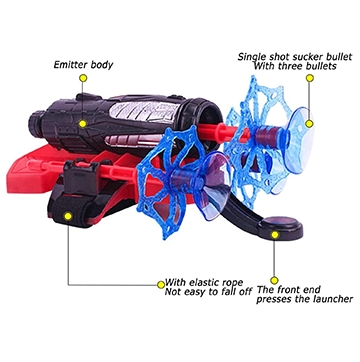 Spiderman Web Shooter Cross Bow Launcher Gadget (Without Gloves)